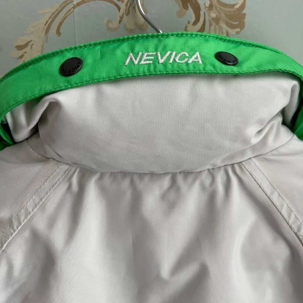 Vintage Nevica Womens Jacket Size 6 80s Outdoor Insulated Retro Ski Winter Snow